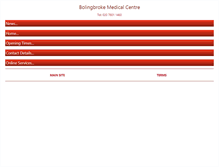 Tablet Screenshot of heritagemedicalpractice.co.uk